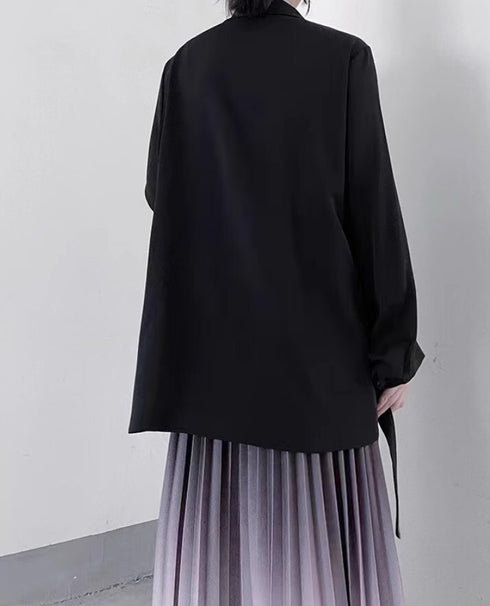 ルーズスタイル長袖ロングシャツ/ブラウス /レディース モレビー|モード系ファッションブランド