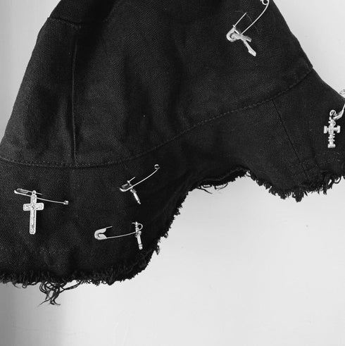 帽子 ハット ブラック /ユニセックス ・メンズ モレビー|モード系ファッションブランド