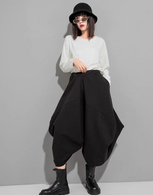 ドレープコクーンパンツ クロップドパンツ /レディース モレビー|モード系ファッションブランド