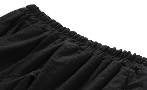 ガウチョパンツ バギーパンツ シフォン /ユニセックス ・メンズ モレビー|モード系ファッションブランド