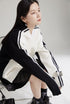 白黒ラインモノトーンセーター /レディース モレビー|モード系ファッションブランド