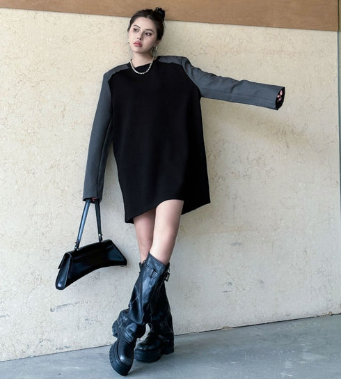 モノトーンスーツライクトレーナー・スウェット /レディース モレビー|モード系ファッションブランド