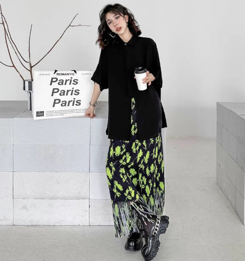 和風羽織風シャツ/ブラウス ビッグスリーブ オーバーサイズ /レディース モレビー|モード系ファッションブランド