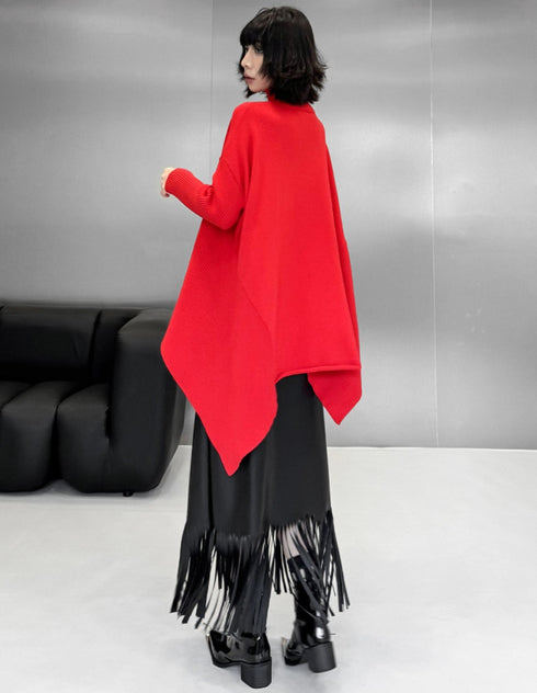 スタイリッシュアシンメトリーセーター・ニット /レディース モレビー|モード系ファッションブランド