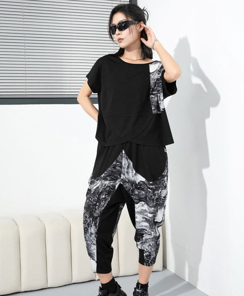 ルーズスタイルカジュアルTシャツ/カットソー 半袖シャツ /レディース モレビー|モード系ファッションブランド