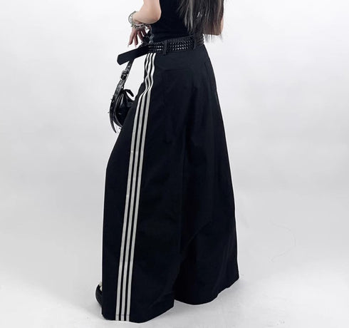 アシンメトリーロングデニムスカート おしゃれ モダン /レディース モレビー|モード系ファッションブランド