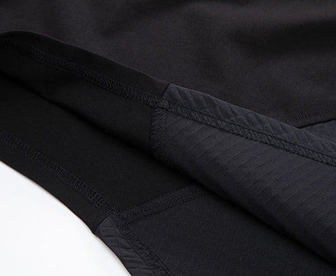 モダンアシンメトリー長袖Tシャツ/カットソー ブラック ホワイト /レディース モレビー|モード系ファッションブランド