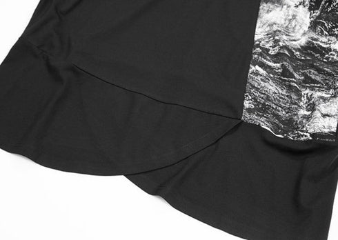 ルーズスタイルカジュアルTシャツ/カットソー 半袖シャツ /レディース モレビー|モード系ファッションブランド