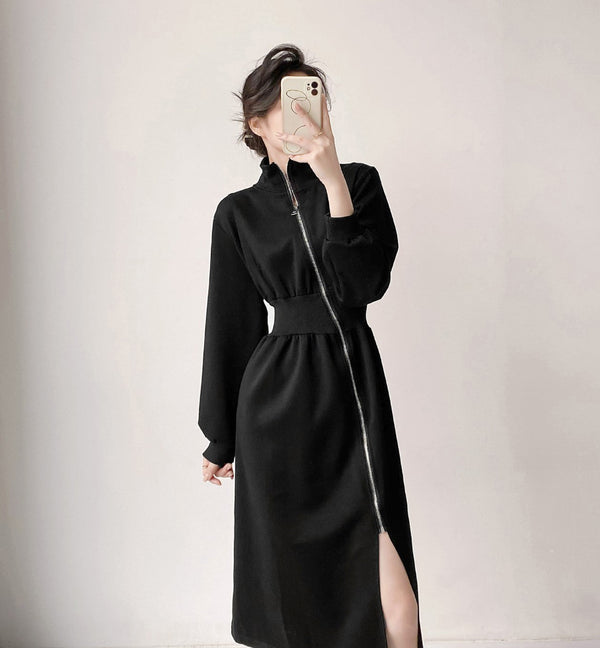 アシンメトリーワンピース オールインワン ブラック /レディース モレビー|モード系ファッションブランド