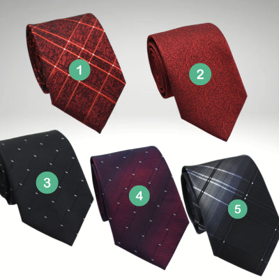 ノベリティ用プレゼントネクタイ5種