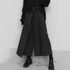 アシンメトリープリーツ袴パンツ /ユニセックス ・メンズ モレビー|モード系ファッションブランド