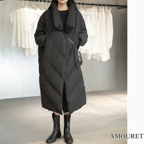 アシンメトリーダウンジャケット/ダウンコート /ユニセックス ・メンズ モレビー|モード系ファッションブランド