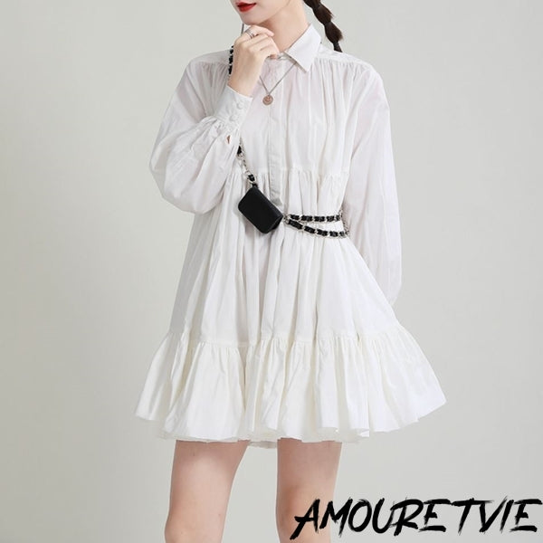 ミディ丈プリーツおしゃれワンピース /レディース モレビー|モード系ファッションブランド