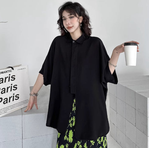 和風羽織風シャツ/ブラウス ビッグスリーブ オーバーサイズ /レディース モレビー|モード系ファッションブランド