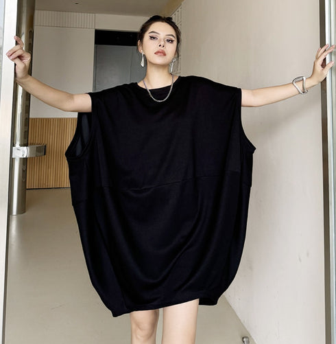 ノースリーブビッグサイズシャツ /レディース モレビー|モード系ファッションブランド