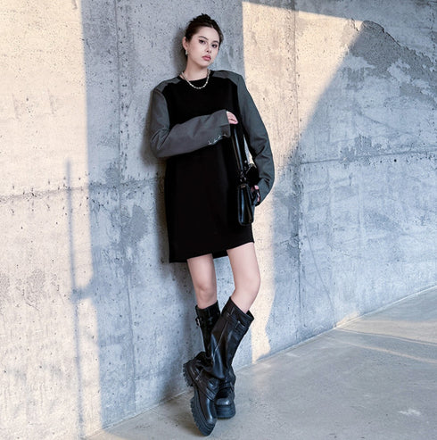 モノトーンスーツライクトレーナー・スウェット /レディース モレビー|モード系ファッションブランド