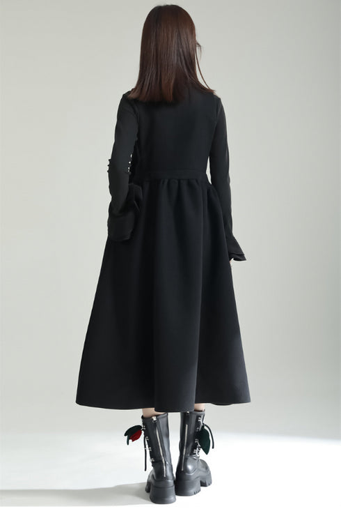 ビッグサイズリボンサロペット Aライン モダン おしゃれ /レディース モレビー|モード系ファッションブランド