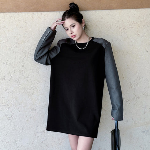 モノトーンスーツライクトレーナー・スウェット /レディース モレビー|モード系ファッションブランド