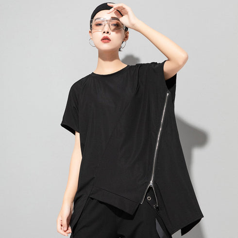 ドロップショルダー半袖Tシャツ/カットソー /レディース モレビー|モード系ファッションブランド