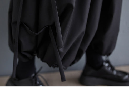 中性的 サルエルパンツ カジュアルパンツ クロップドパンツ /ユニセックス ・メンズ モレビー|モード系ファッションブランド