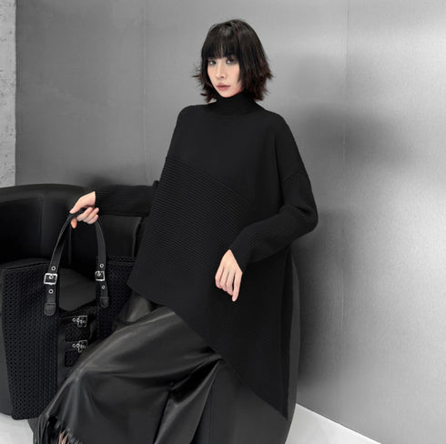スタイリッシュアシンメトリーセーター・ニット /レディース モレビー|モード系ファッションブランド
