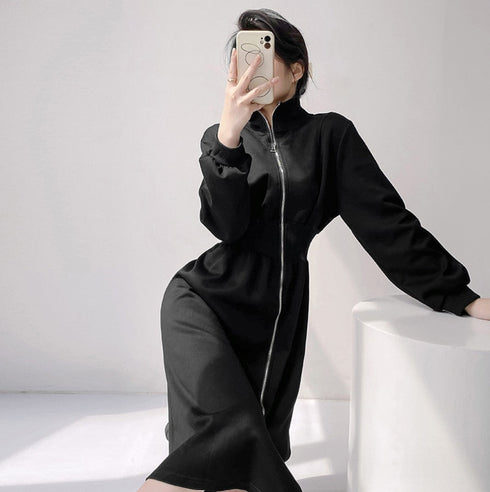 アシンメトリーワンピース オールインワン ブラック /レディース モレビー|モード系ファッションブランド