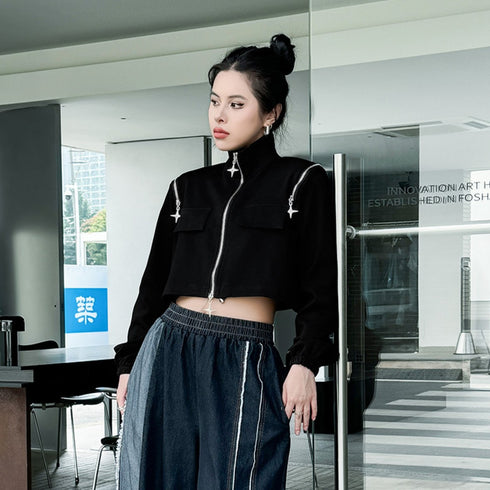 ショート丈スタイリッシュジャケット /レディース モレビー|モード系ファッションブランド