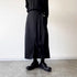 アシンメトリープリーツ袴パンツ /ユニセックス ・メンズ モレビー|モード系ファッションブランド