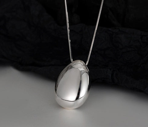 シルバーネックレス ペンダント ティアドロップ アクセサリー /レディース モレビー|モード系ファッションブランド