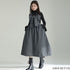 ビッグサイズリボンサロペット Aライン モダン おしゃれ /レディース モレビー|モード系ファッションブランド