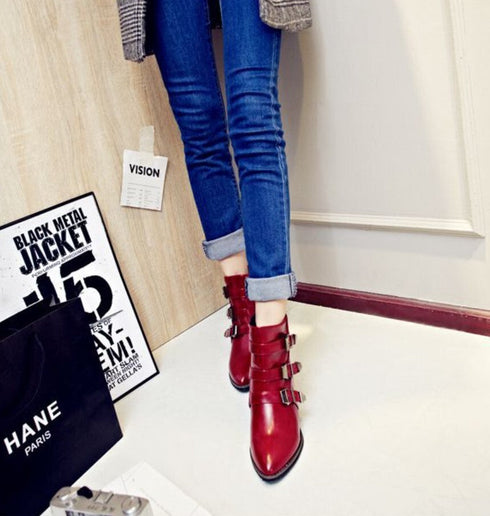 ショートブーツ ヒール スタイリッシュ /レディース モレビー|モード系ファッションブランド