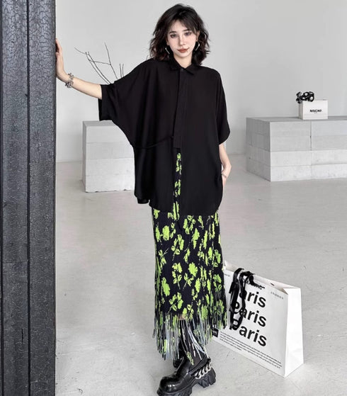 和風羽織風シャツ/ブラウス ビッグスリーブ オーバーサイズ /レディース モレビー|モード系ファッションブランド