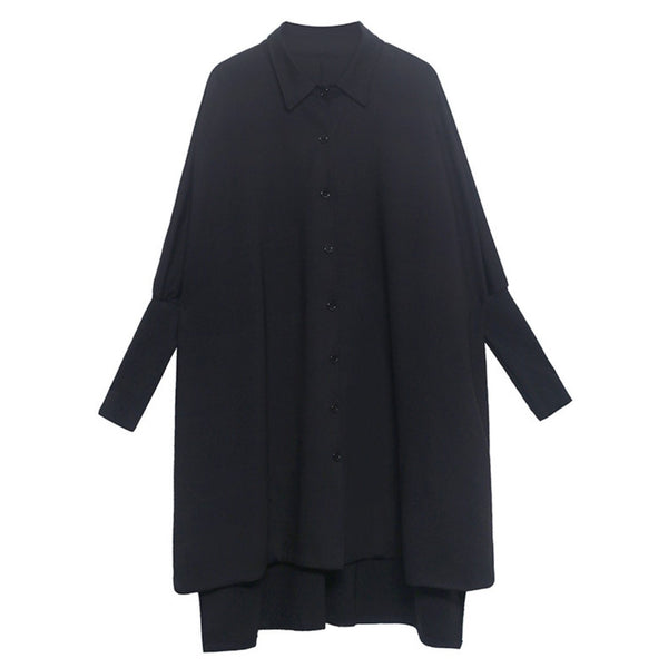シック&モダンロングシャツワンピース おしゃれ 大人 /レディース モレビー|モード系ファッションブランド