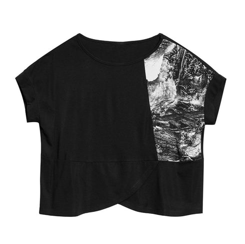 ルーズスタイルカジュアルTシャツ/カットソー 半袖シャツ /レディース モレビー|モード系ファッションブランド