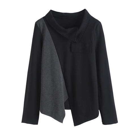 アシンメトリーモノトーンスウェット /レディース モレビー|モード系ファッションブランド