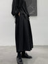 サルエルパンツ ワイドレッグパンツ ハーフパンツ ブラック /ユニセックス ・メンズ モレビー|モード系ファッションブランド