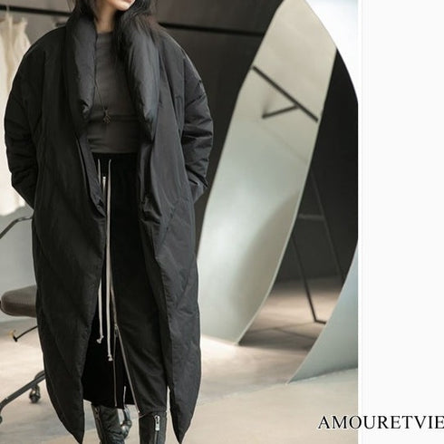 アシンメトリーダウンジャケット/ダウンコート /ユニセックス ・メンズ モレビー|モード系ファッションブランド