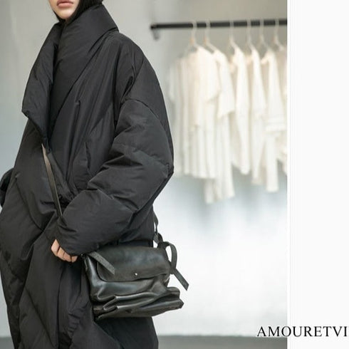 アシンメトリーダウンジャケット/ダウンコート /ユニセックス ・メンズ モレビー|モード系ファッションブランド