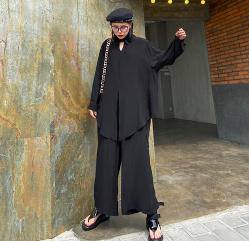 ゆったりシルエットモダンセットアップ /レディース モレビー|モード系ファッションブランド