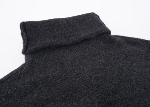 ダメージ加工タートルネックセーター・ニット /レディース モレビー|モード系ファッションブランド