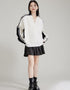 白黒ラインモノトーンセーター /レディース モレビー|モード系ファッションブランド