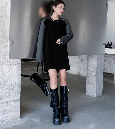 モノトーンスーツライクトレーナー・スウェット /レディース モレビー|モード系ファッションブランド