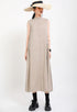 シック&モダンノースリーブロングワンピース おしゃれ /レディース モレビー|モード系ファッションブランド