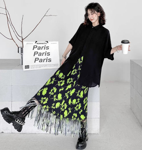 和風羽織風シャツ/ブラウス ビッグスリーブ オーバーサイズ /レディース モレビー|モード系ファッションブランド