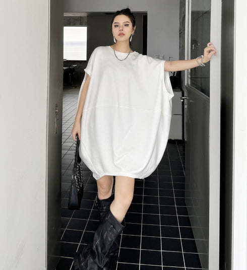 ノースリーブビッグサイズシャツ /レディース モレビー|モード系ファッションブランド