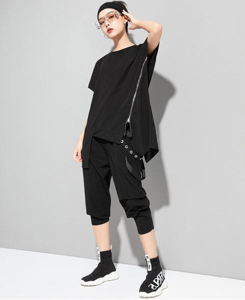 ドロップショルダー半袖Tシャツ/カットソー /レディース モレビー|モード系ファッションブランド