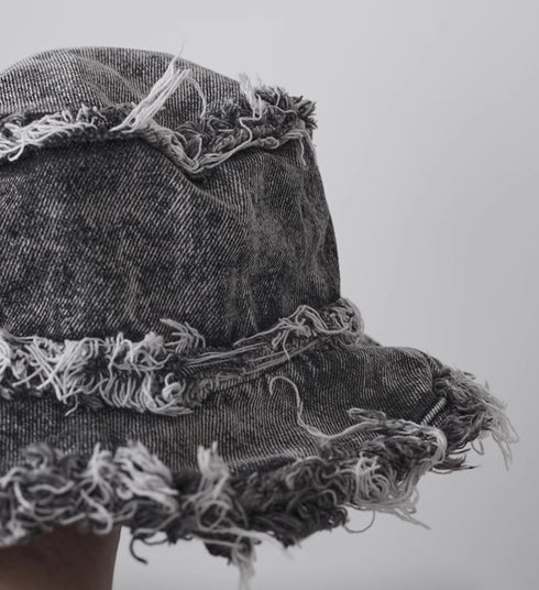 モダンダメージスタイルハット /ユニセックス ・メンズ モレビー|モード系ファッションブランド