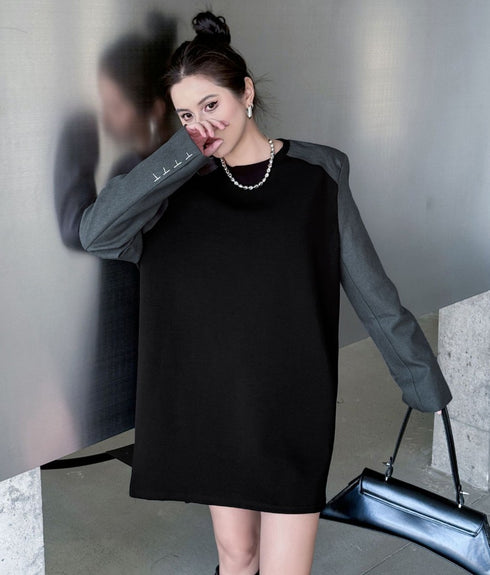 モノトーンスーツライクトレーナー・スウェット /レディース モレビー|モード系ファッションブランド