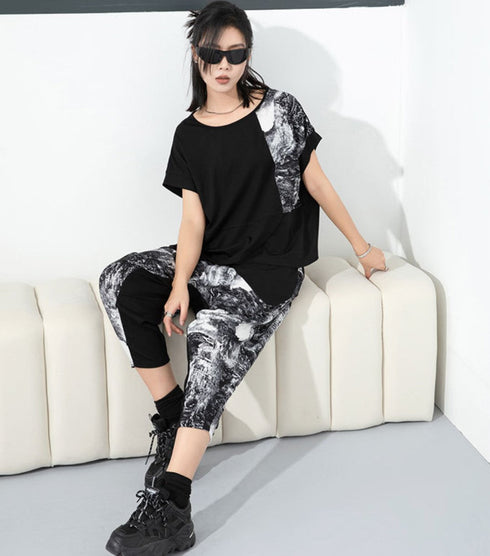 ルーズスタイルカジュアルTシャツ/カットソー 半袖シャツ /レディース モレビー|モード系ファッションブランド