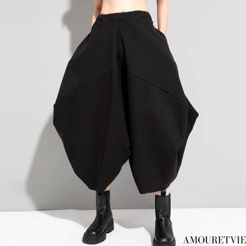 ドレープコクーンパンツ クロップドパンツ /レディース モレビー|モード系ファッションブランド